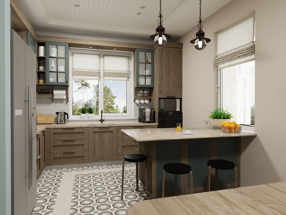 Дом в стиле шале Горная Поляна