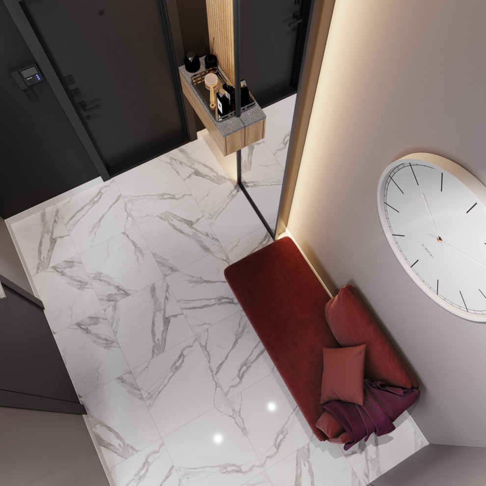 Квартира для холостяка с одной спальней и кухней-гостиной