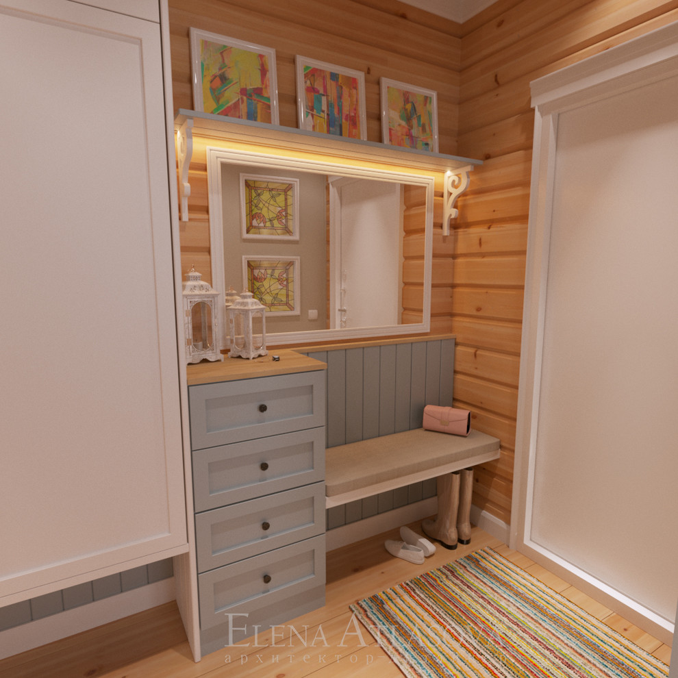 Обложка проекта: Прихожая, первое впечатление от дома.