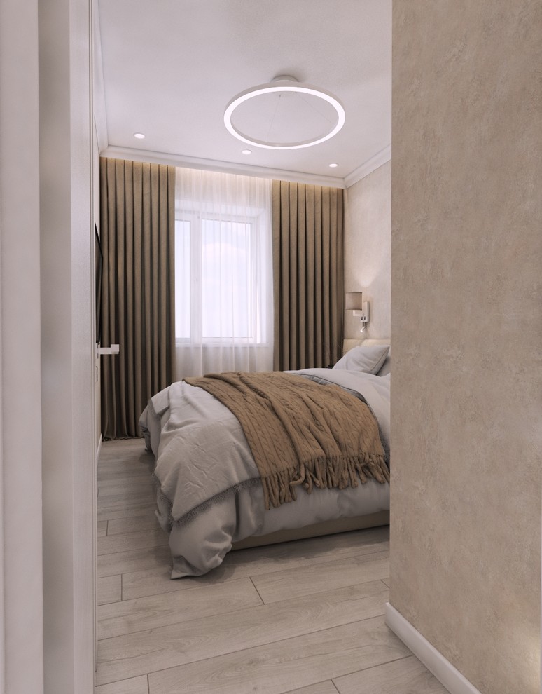 Проект 2-комнатной квартиры для молодой девушки