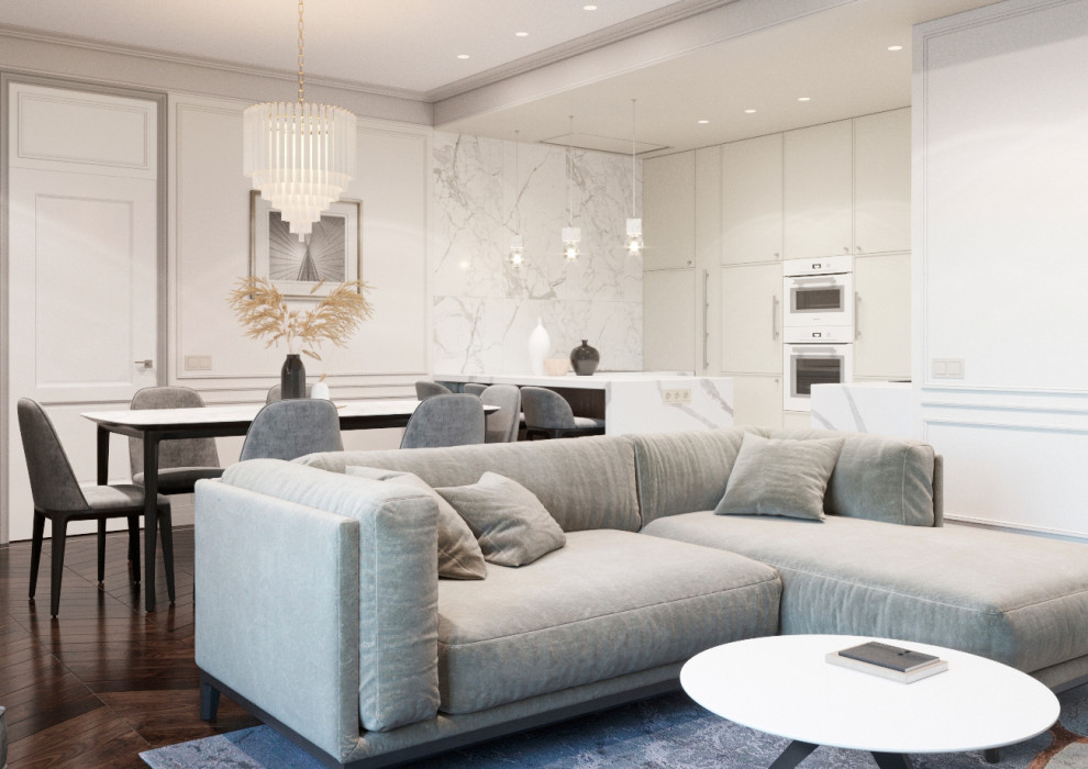 Свежая классика в светлых тонах