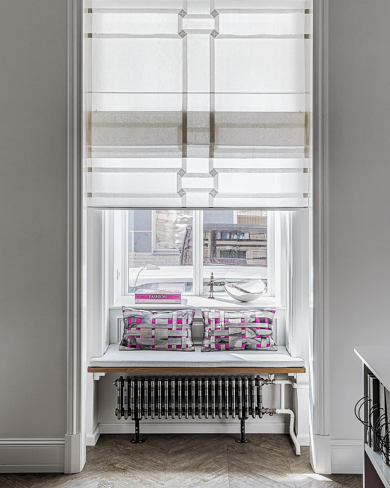 Римская штора для салона штор