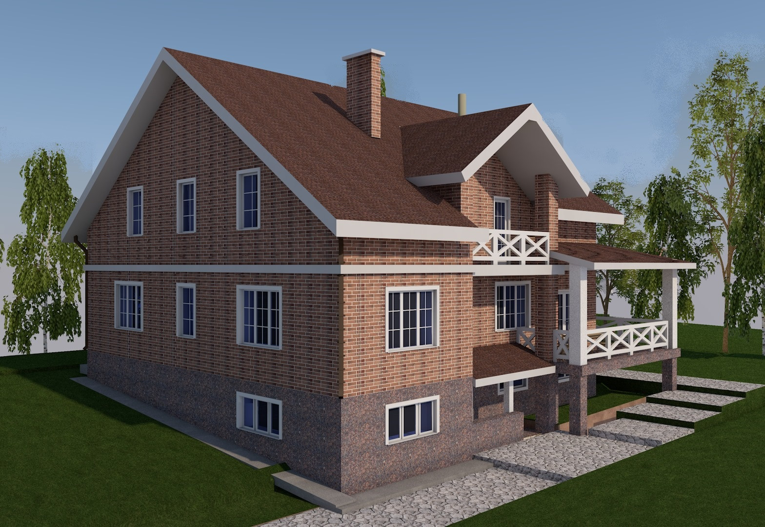 Проект дома F-110