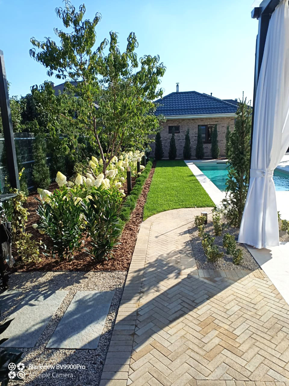 Строительство сада по проекту "Французский завтрак" 10сот., Немецкая деревня