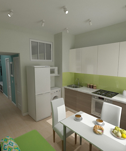 Дизайн-проект двухкомнатной квартиры