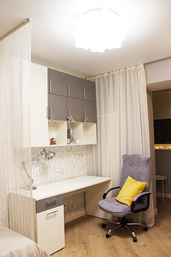 Реализованный проект двухкомнатной квартиры