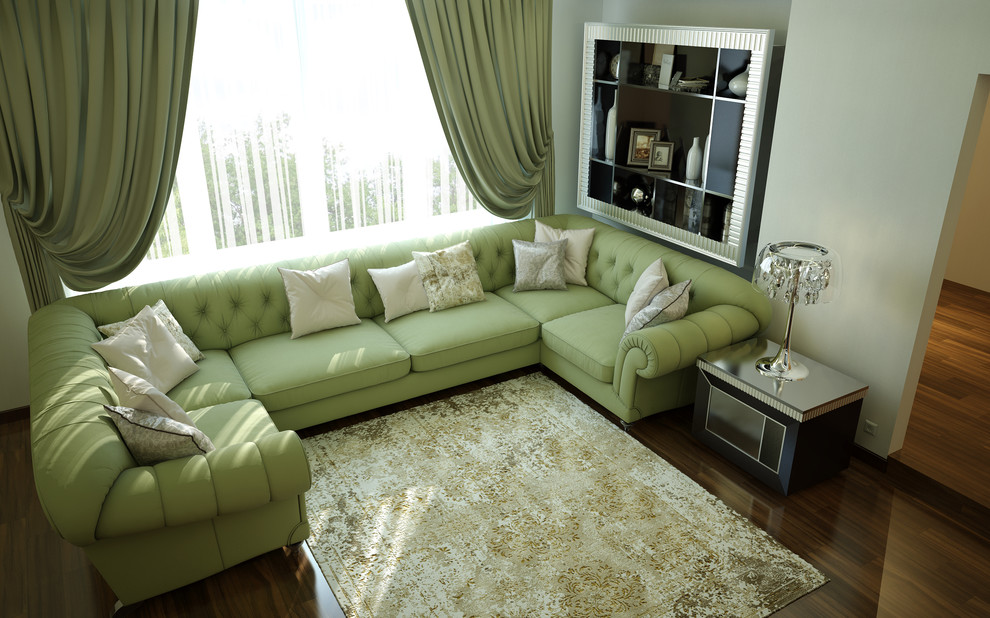 гостиная в стиле арт-деко