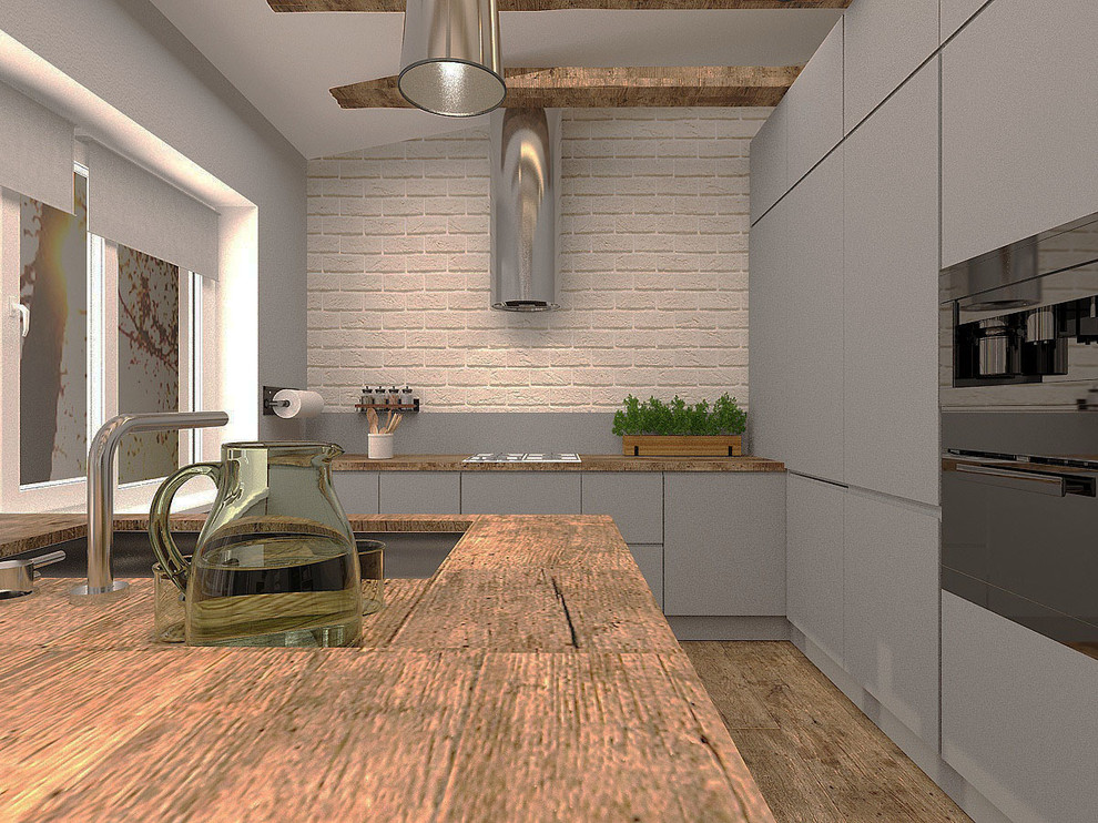 Коттедж в стиле лофт