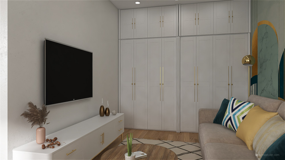 Функциональная однокомнатная квартира-студия