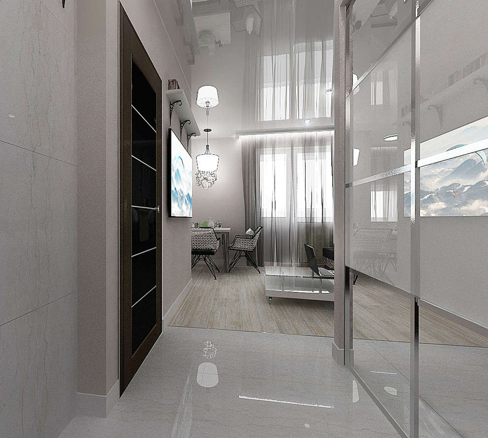 Дизайн-проект однокомнатной  квартиры