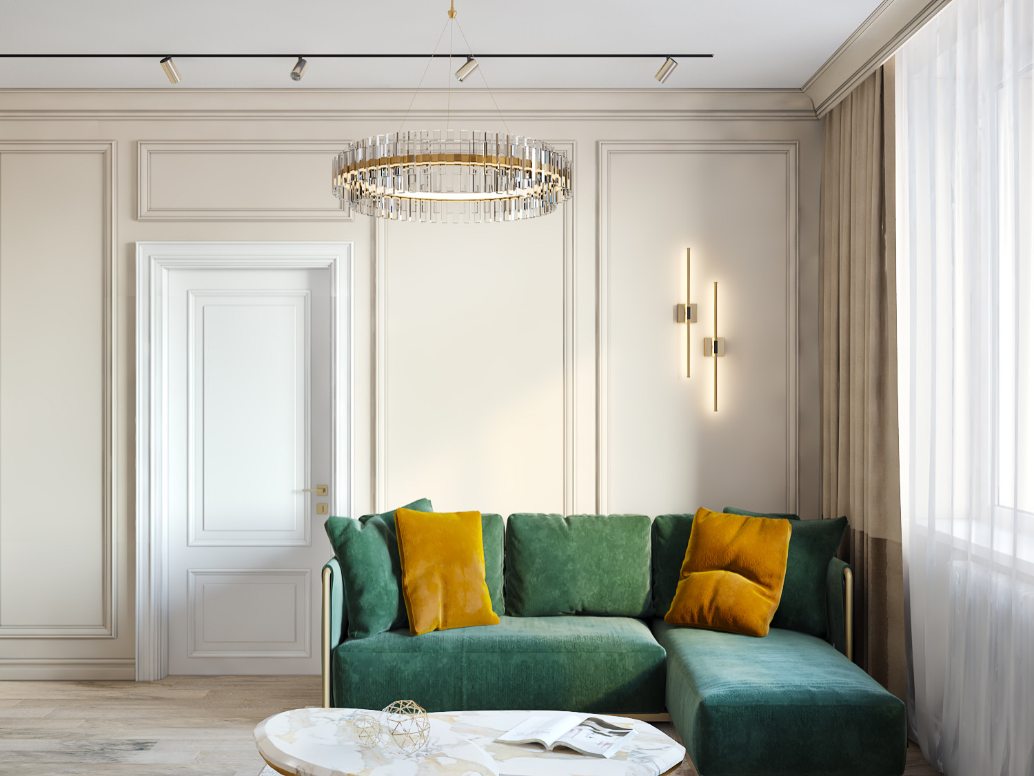 Дизайн проект квартиры в ЖК Тушино 2018