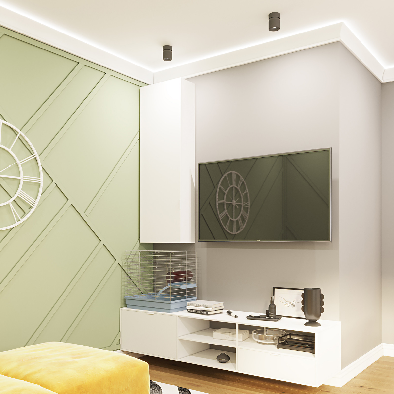 Дизайн-проект Истомина. S=86 м2