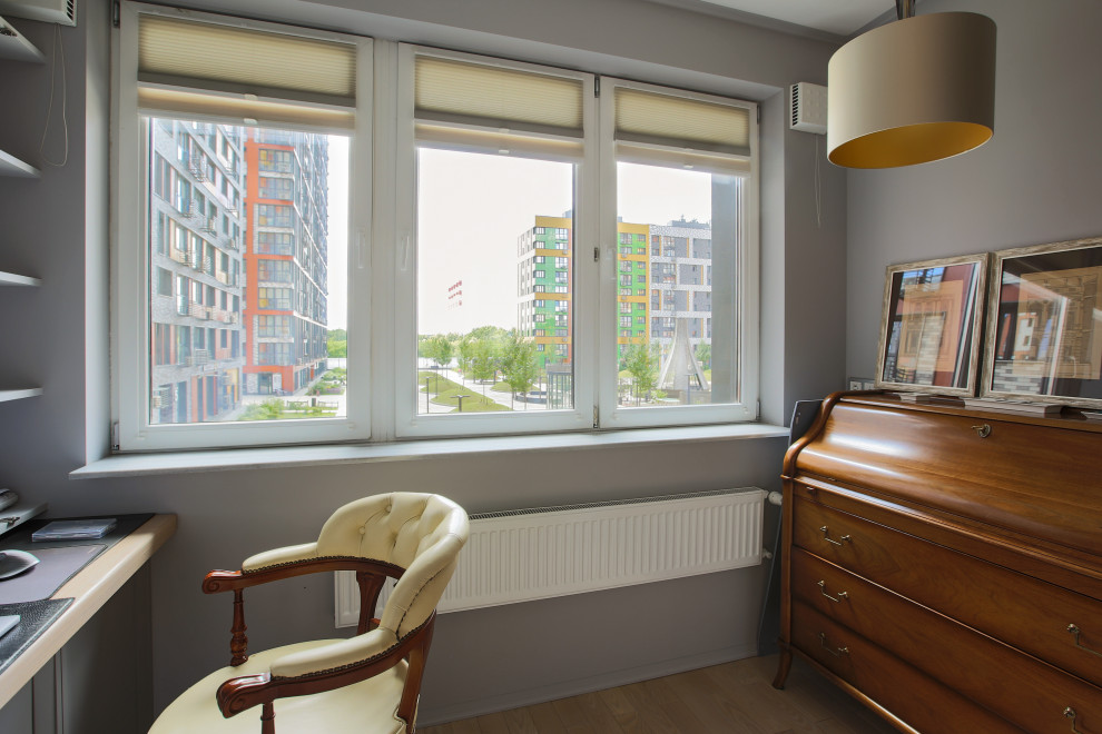 Квартира 70 м2 оттенки серого