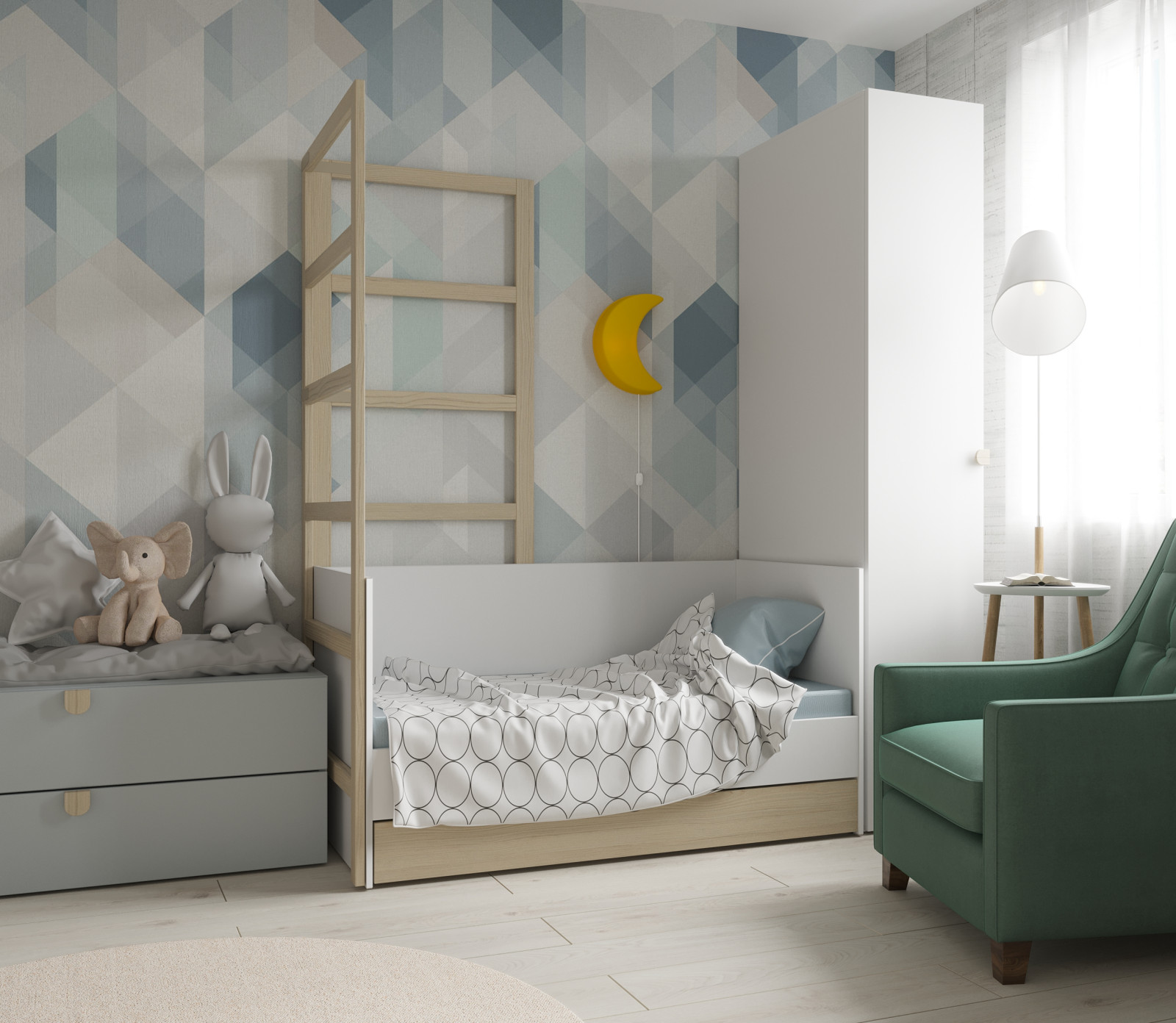 Трехкомнатная квартира в ЖК Маршал