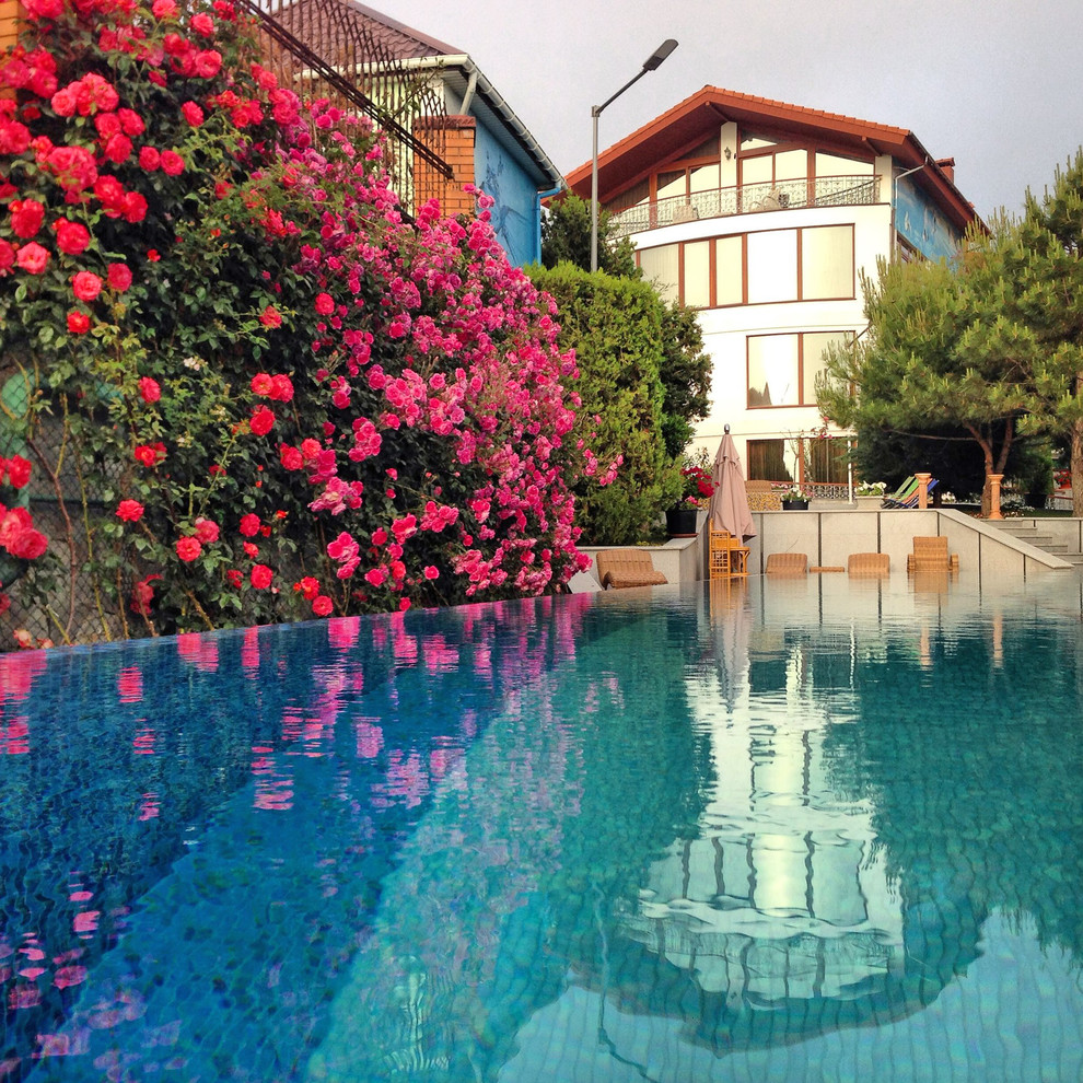 Благоустройство Бассейной зоны проект бассейна в "Вязовой роще" 2012г.