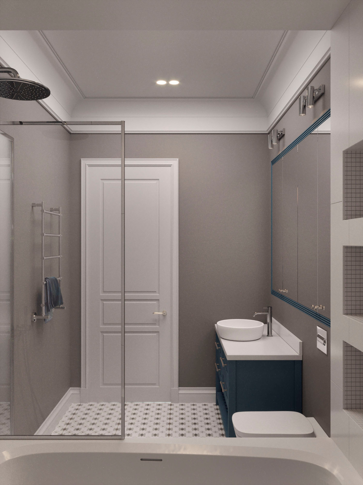 Квартира в стиле классика, 140 м2