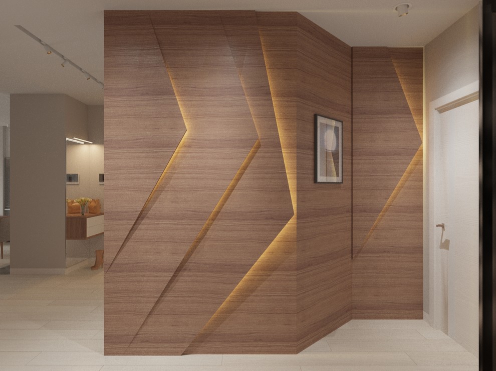 Квартира в теплых тонах