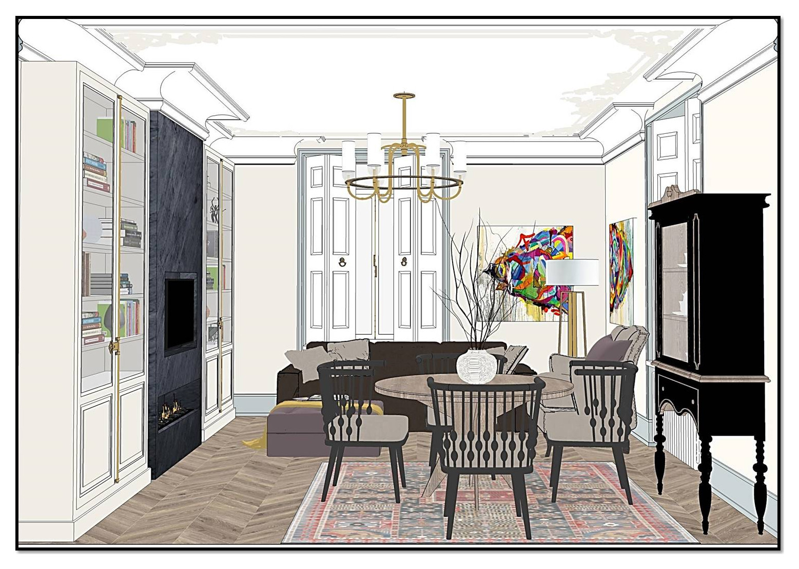 Обложка проекта: Квартира на Проспекте мира