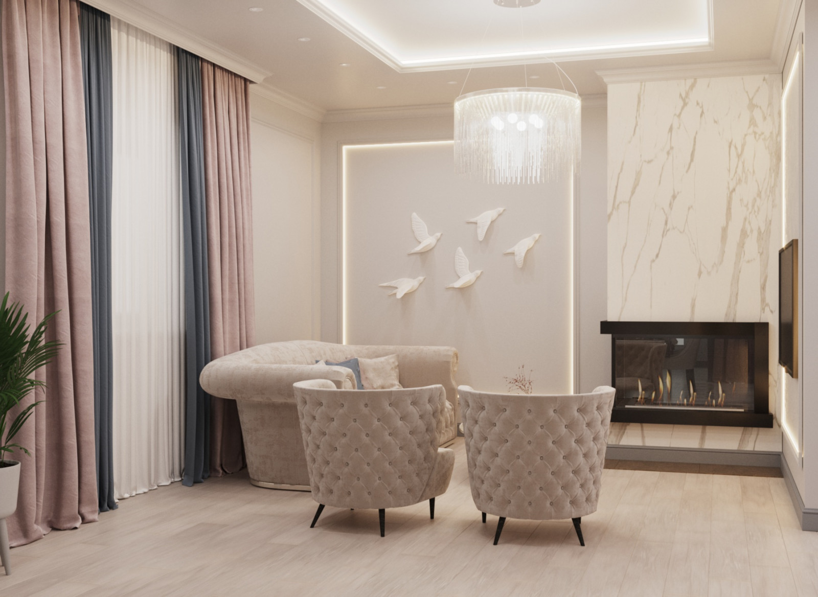 поселок Ушаково, 1 этаж