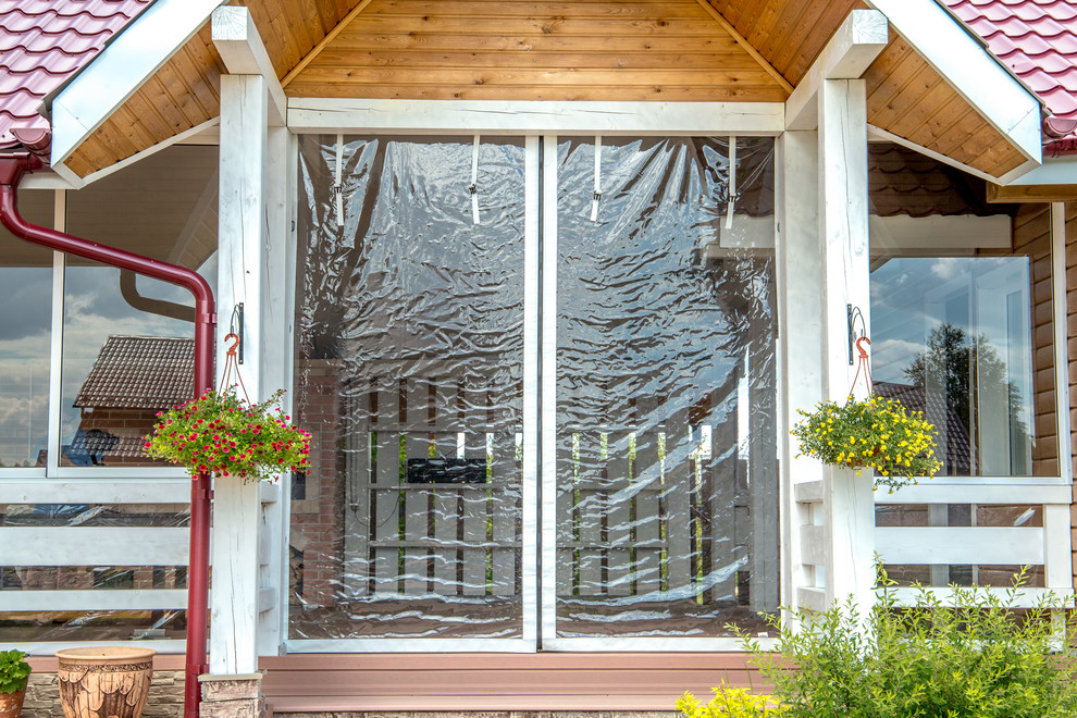 Уличные шторы ПВХ