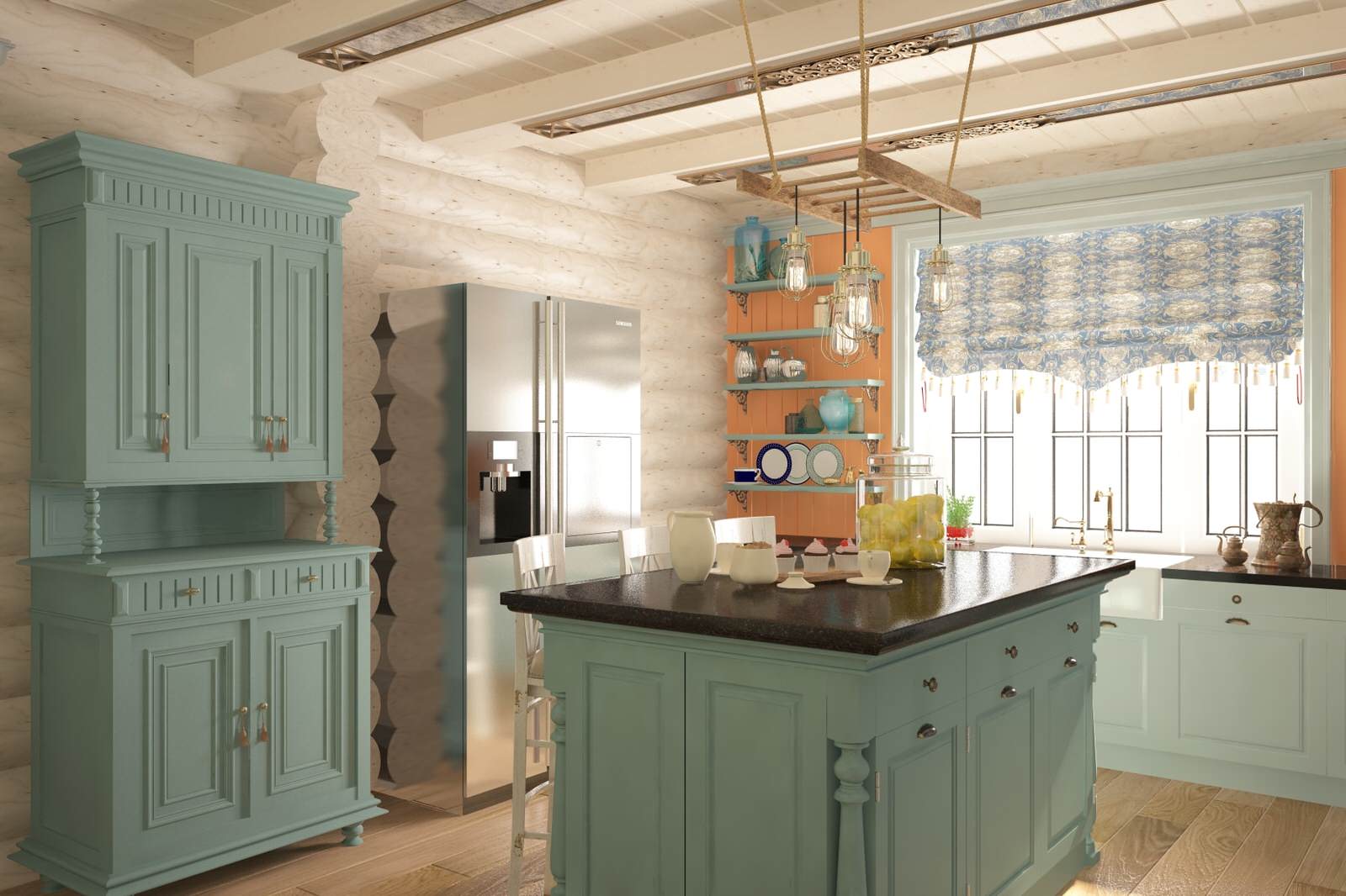 Дом из бревна