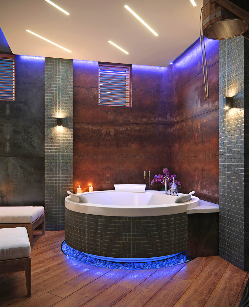 Лаунж и спортзал в частном доме