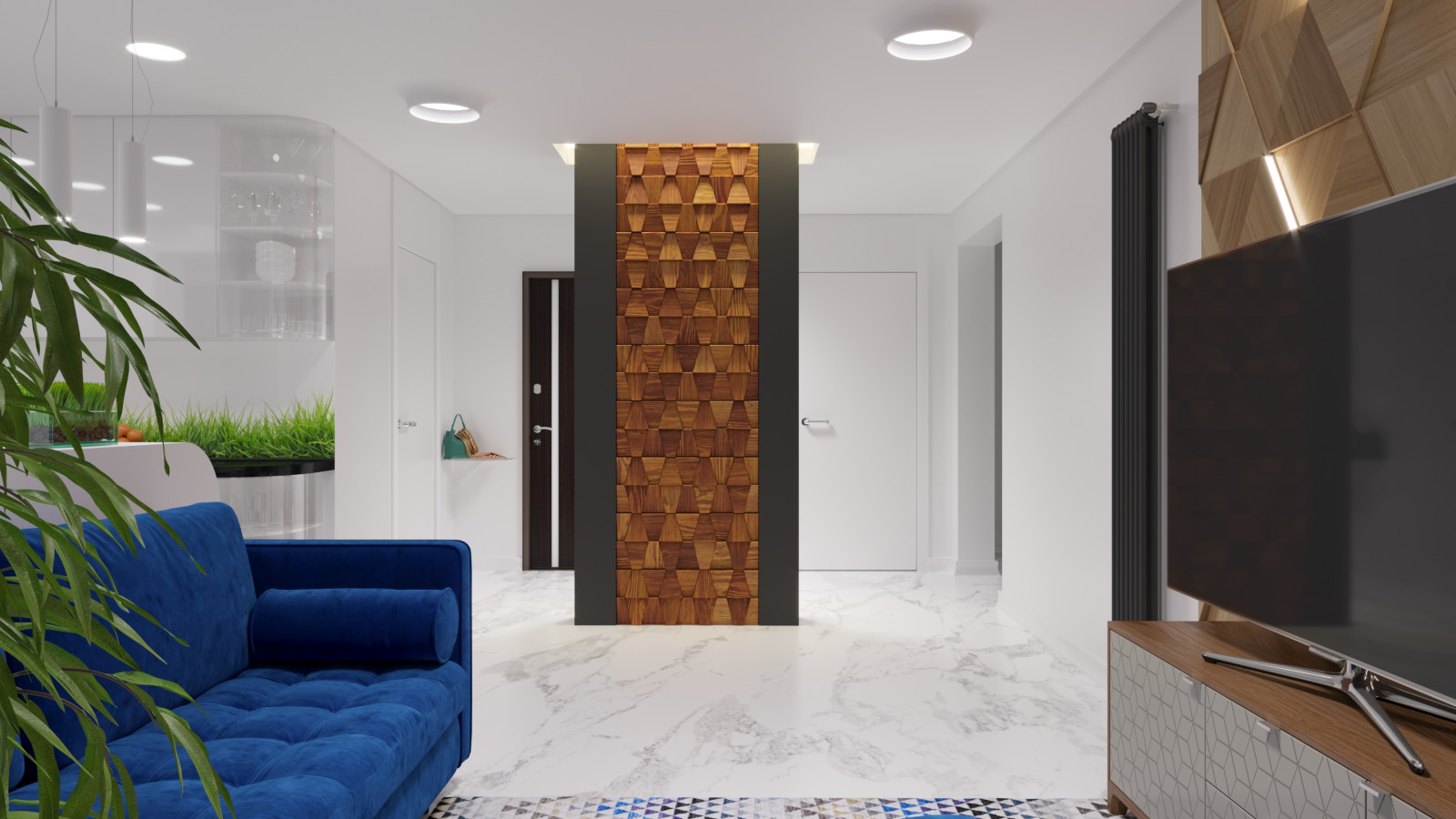 Интерьеры. Москва. Волгоградский пр-т. 100 м2.