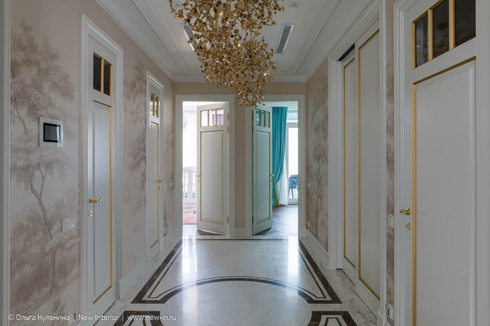 Квартира на Крестовском в стиле современная классика - 125 м²