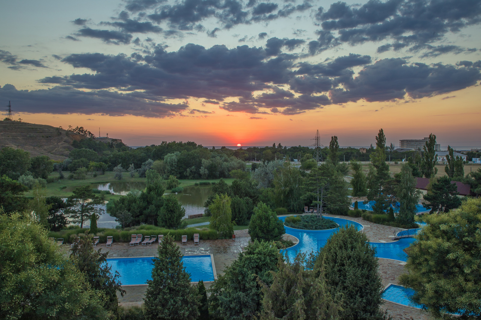 Съемка санатория "Черноморец"