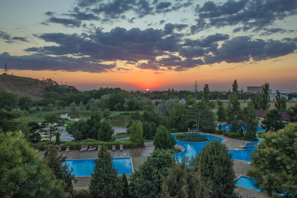 Съемка санатория "Черноморец"