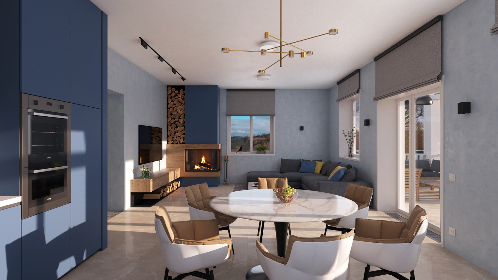 Дизайн проект дома в КП «ЭКО ПАРК» Самара