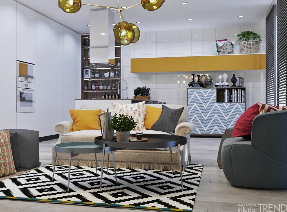 Дизайн интерьера квартиры 120 м2 в ЖК Мечта