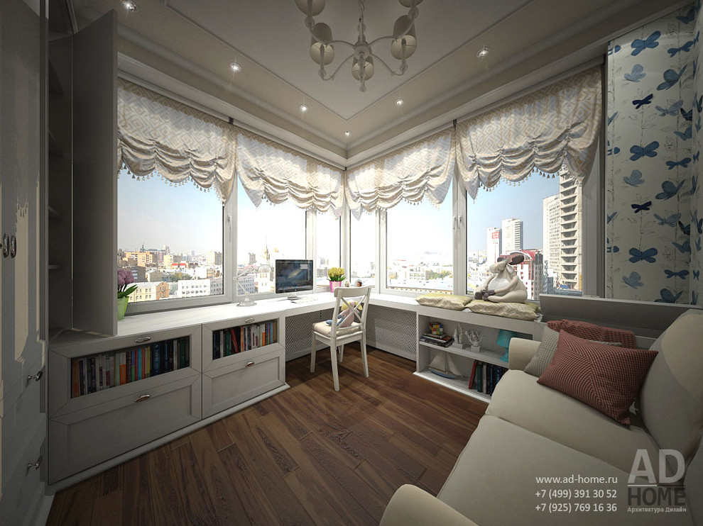 дизайн-проект двухкомнатной квартиры в ЖК Мос-Анджелес