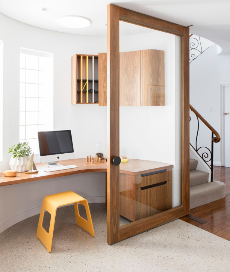 Houzz Австралия: Дом эпохи ар деко с изогнутыми деталями