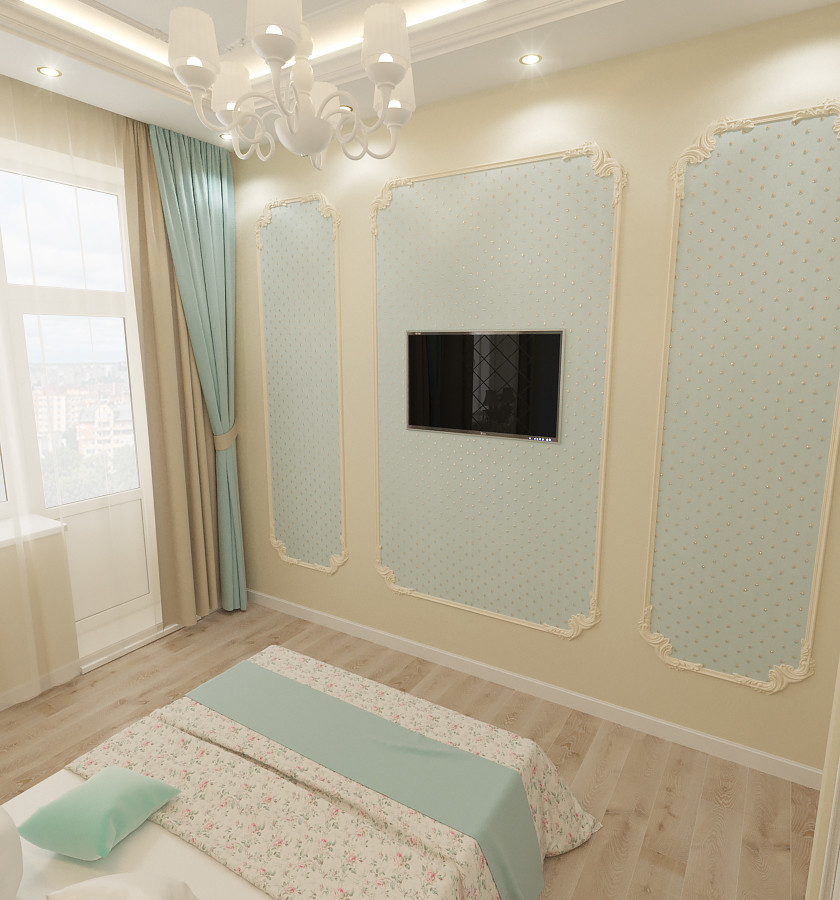 Нежная спальня