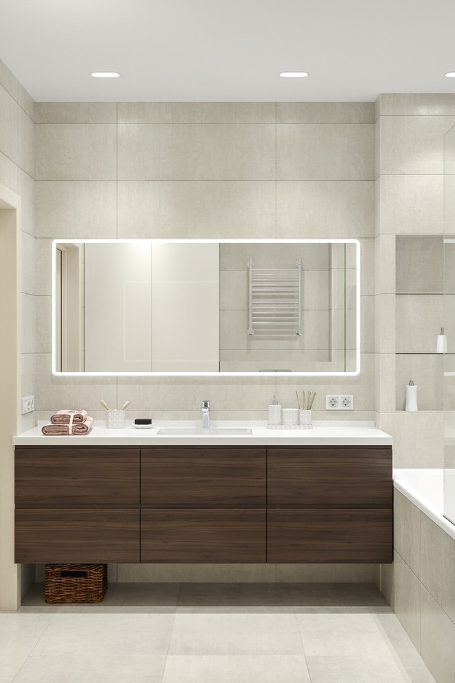 Дизайн проект в ЖК Ямайка 53м2 для молодого человека