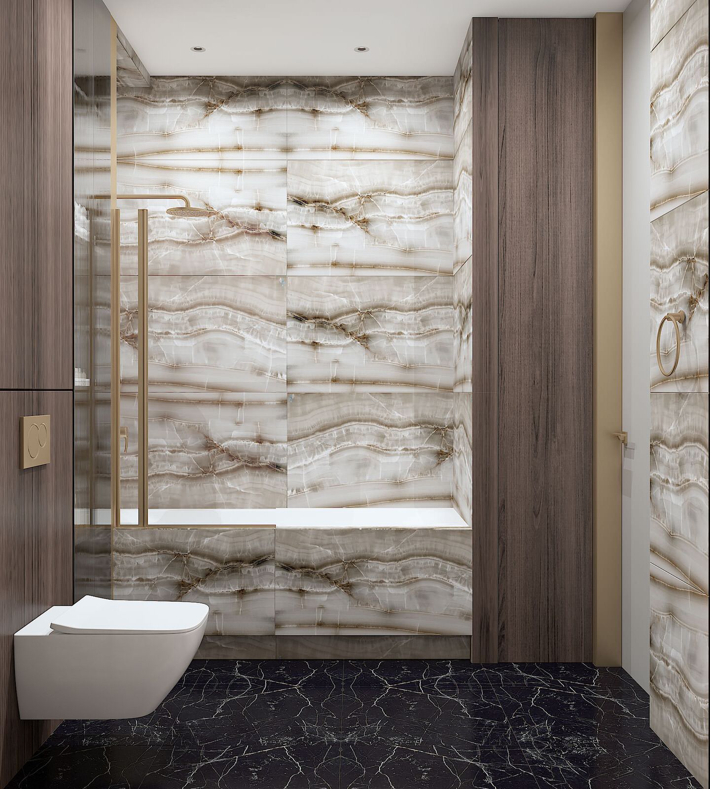 Дизайн проект квартиры 78м2 ЖК "Резиденция Композиторов"