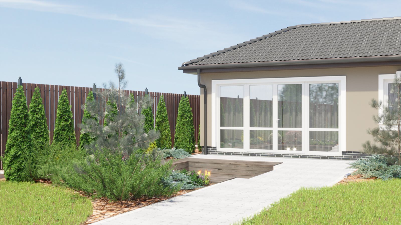 Ландшафтный дизайн-проект участка в г. Калининграде