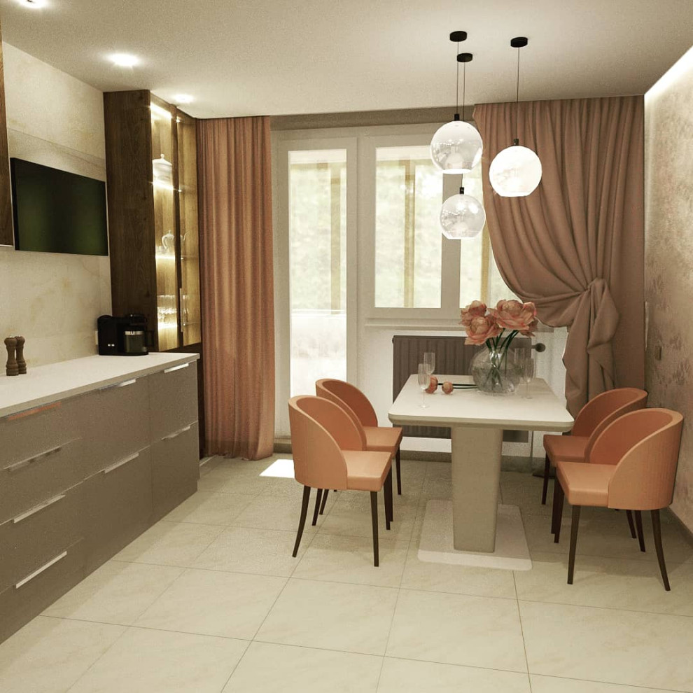 Обложка проекта: Дизайн-проект квартиры 83 м.кв.,в современном стиле.