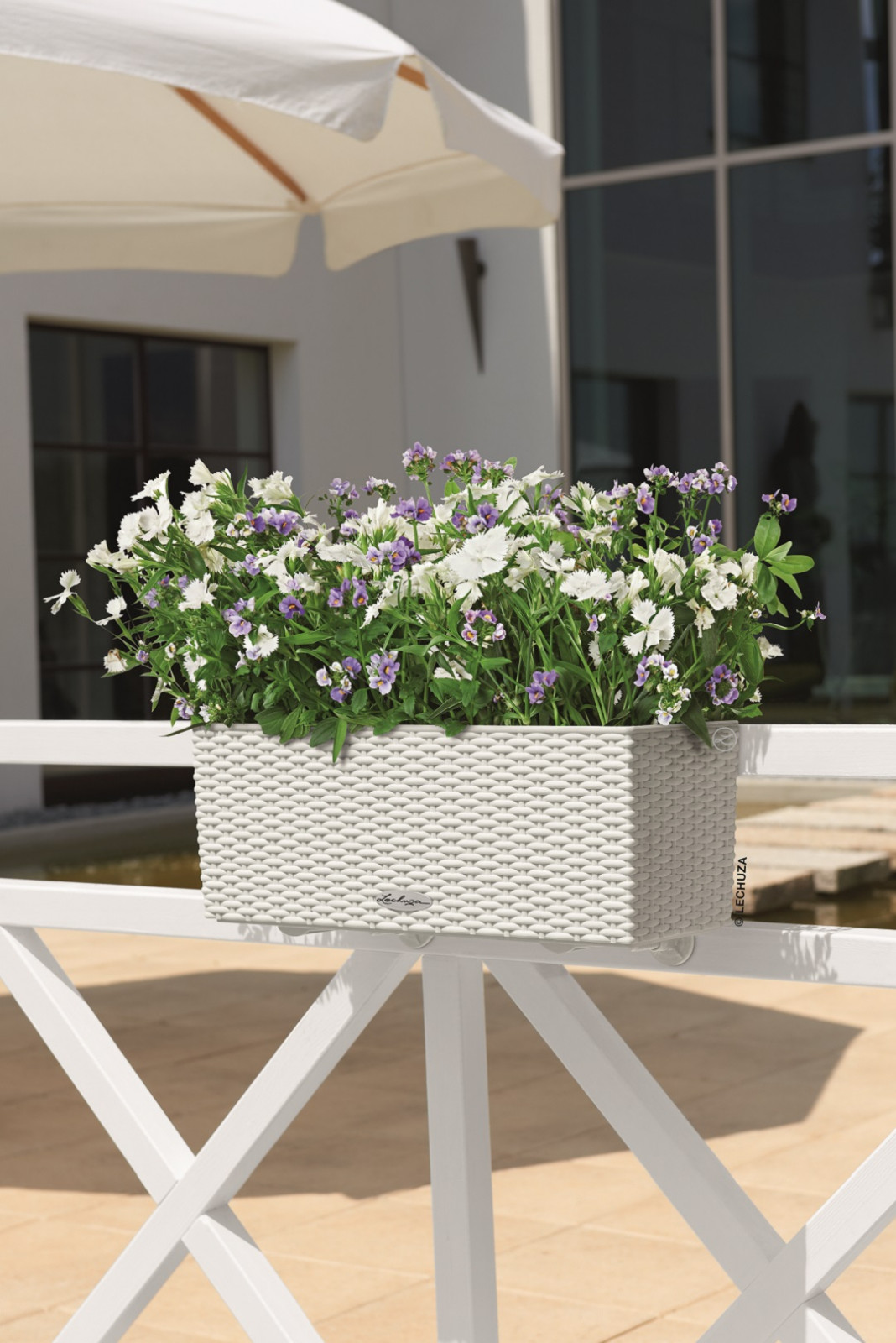 Фоновое изображение профиля кашпо LECHUZA