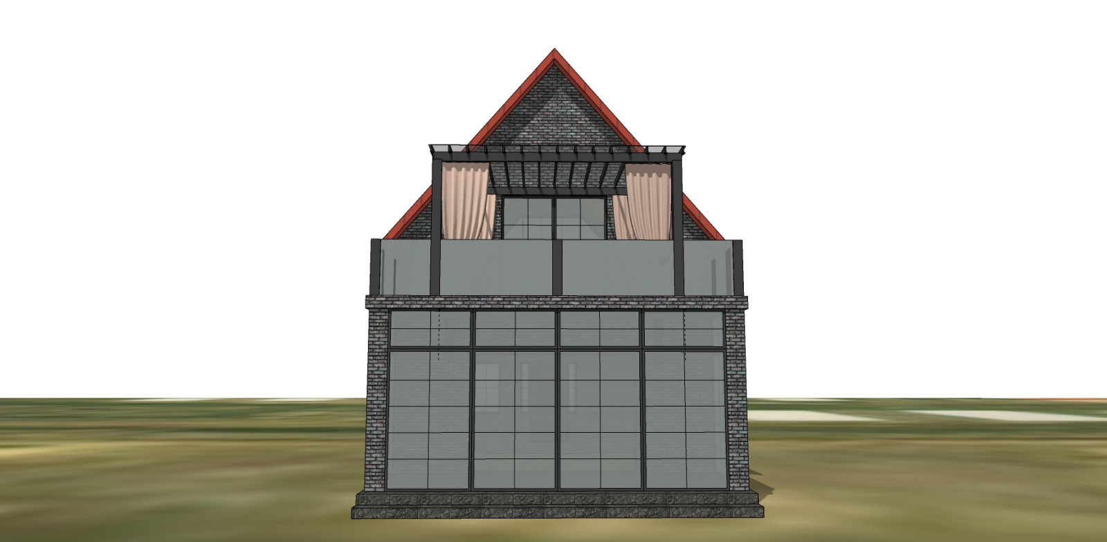 Разработка отделки и деталей типового проекта дома