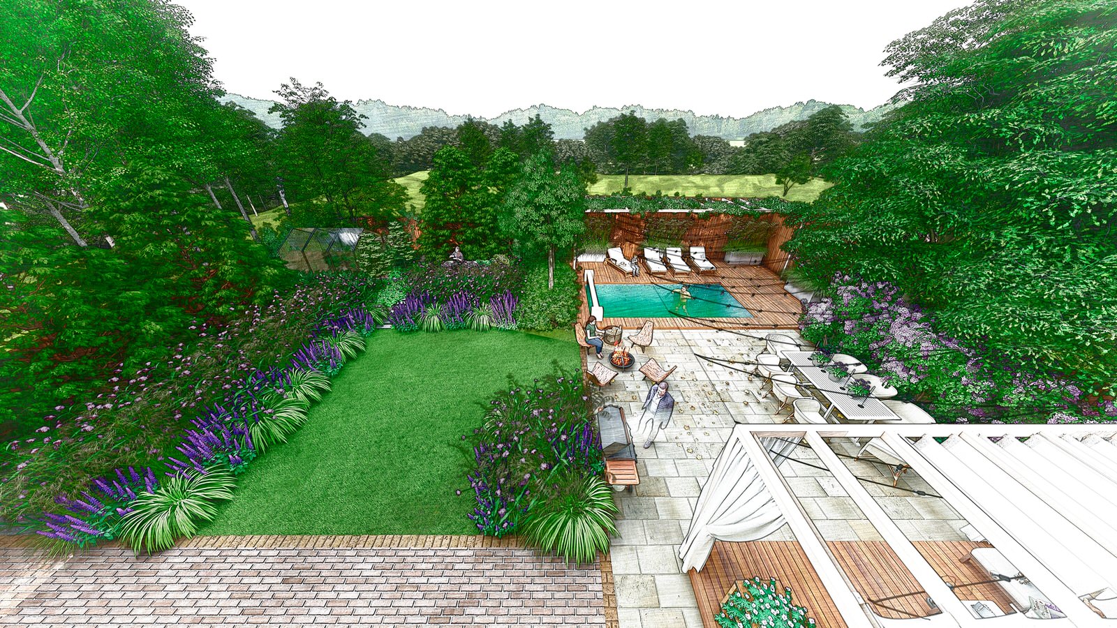 Проект сада "Два полюса"