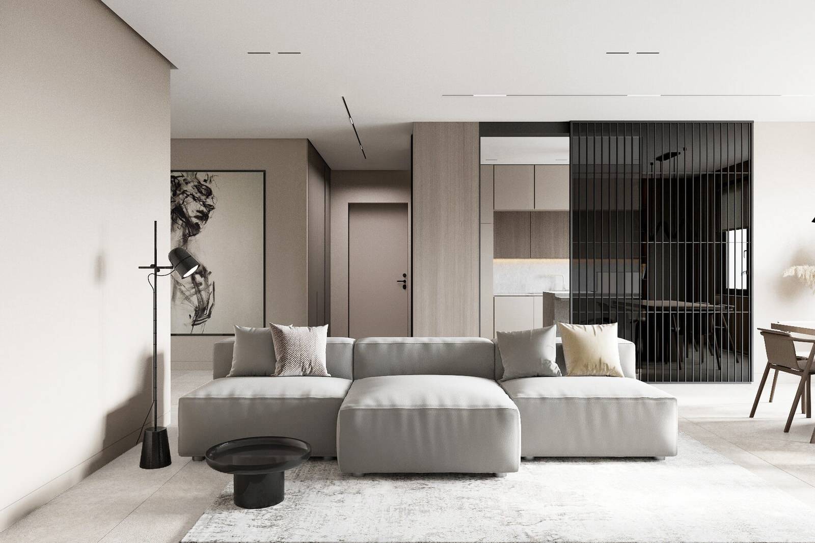 Кухня-гостиная - 45 м2