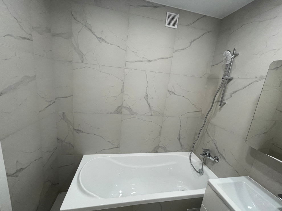 ремонт однокомнатной квартиры 45 кв "под ключ".