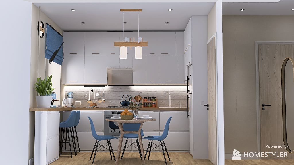 Санузел и кухня с Сталинке