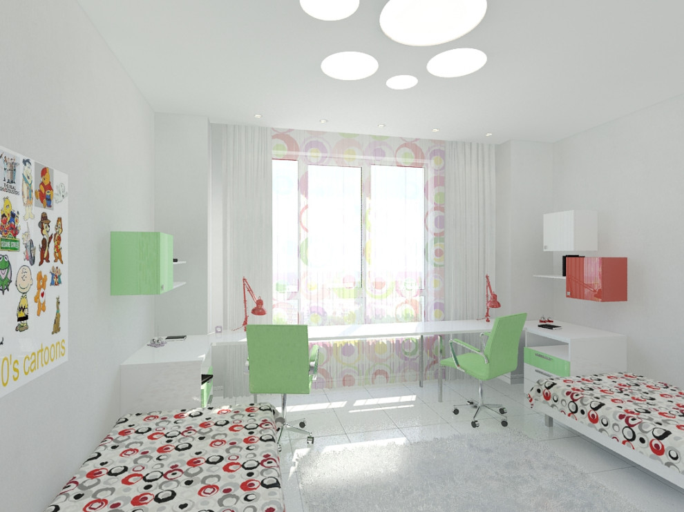 Квартира в белом цвете