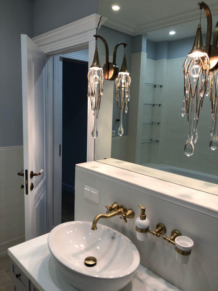 Обложка проекта: Фото реализации стиля "Современная классика"