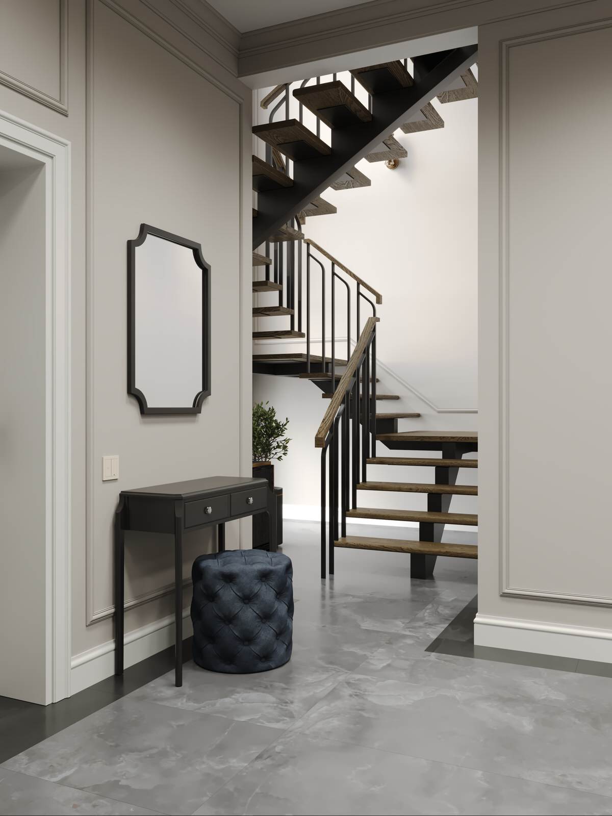 Обложка проекта: Дом в стиле неоклассика