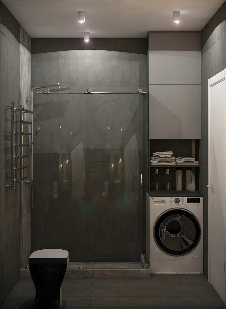 6. Green circle. Санузел