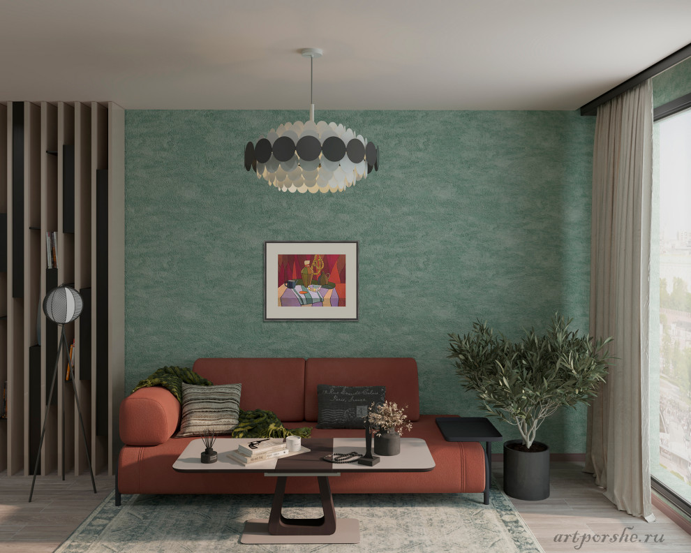 Обложка проекта: Современная гостиная